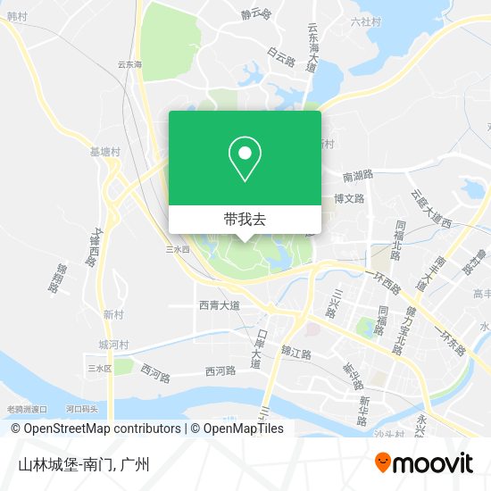 山林城堡-南门地图