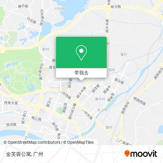 金芙蓉公寓地图