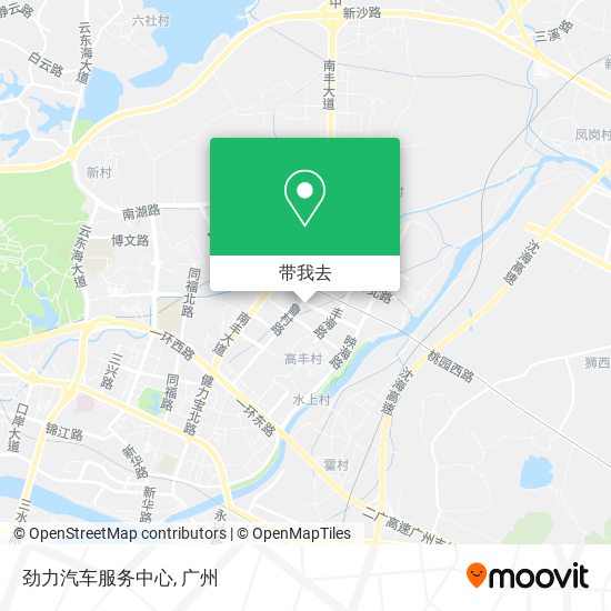 劲力汽车服务中心地图