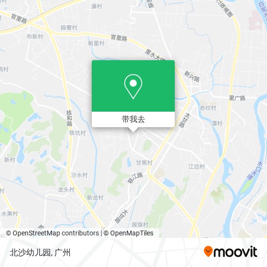 北沙幼儿园地图