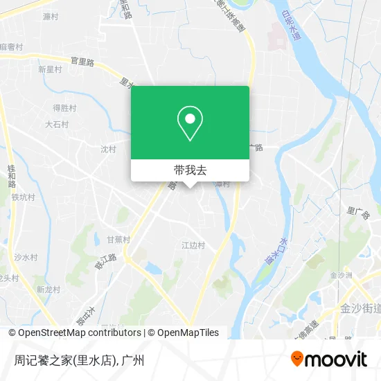 周记饕之家(里水店)地图