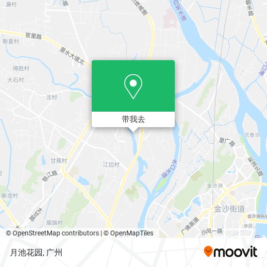 月池花园地图