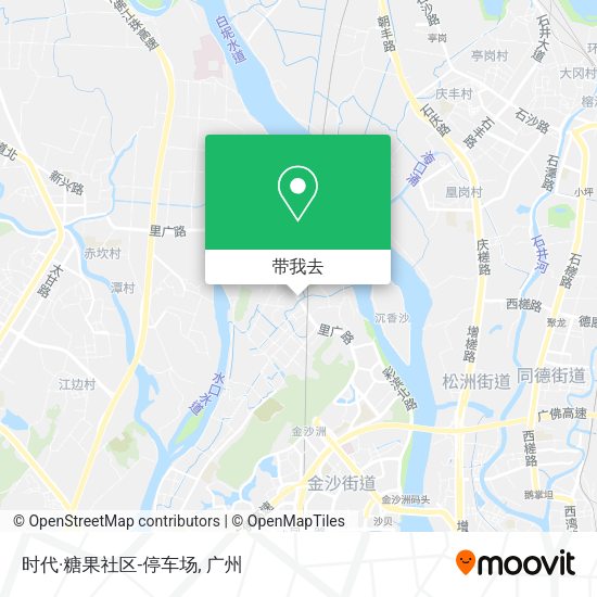 时代·糖果社区-停车场地图
