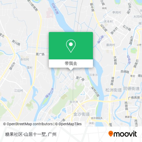 糖果社区-山居十一墅地图