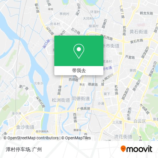 潭村停车场地图