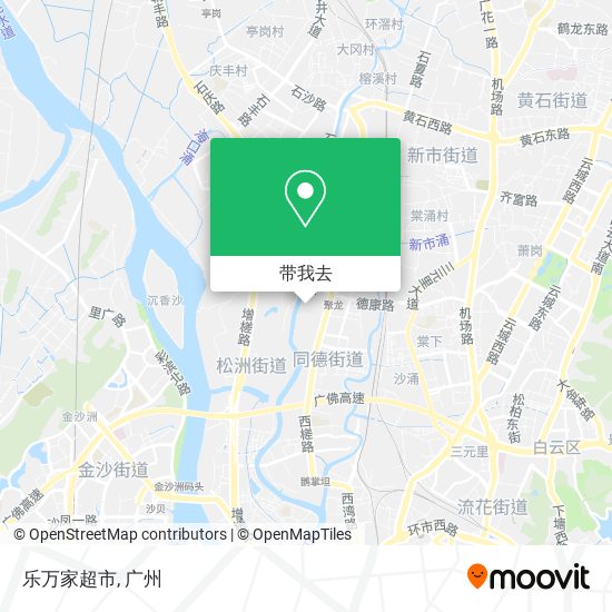 乐万家超市地图