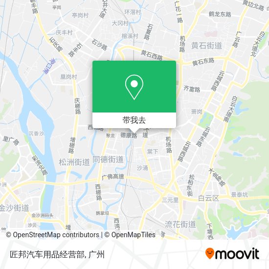 匠邦汽车用品经营部地图