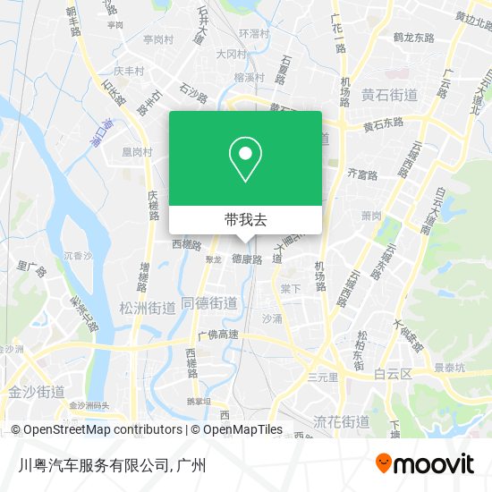 川粤汽车服务有限公司地图