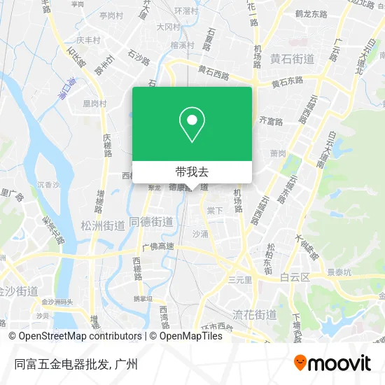 同富五金电器批发地图