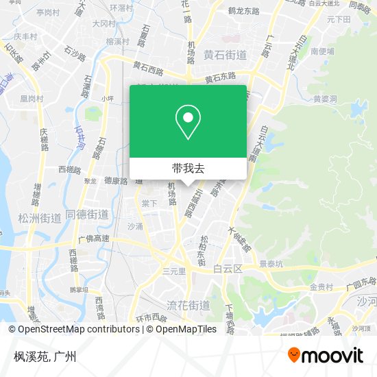 枫溪苑地图