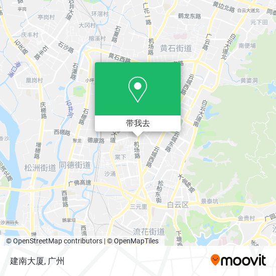 建南大厦地图