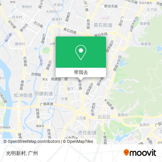 光明新村地图