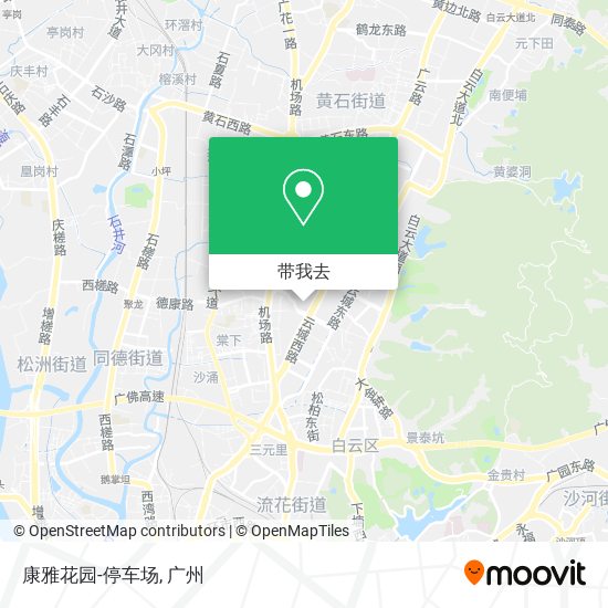 康雅花园-停车场地图