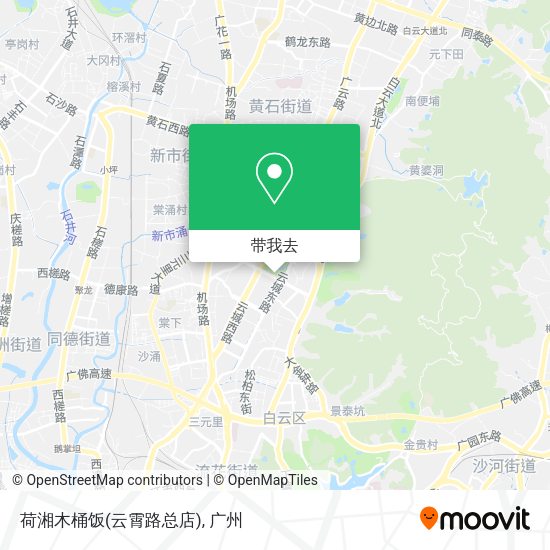 荷湘木桶饭(云霄路总店)地图