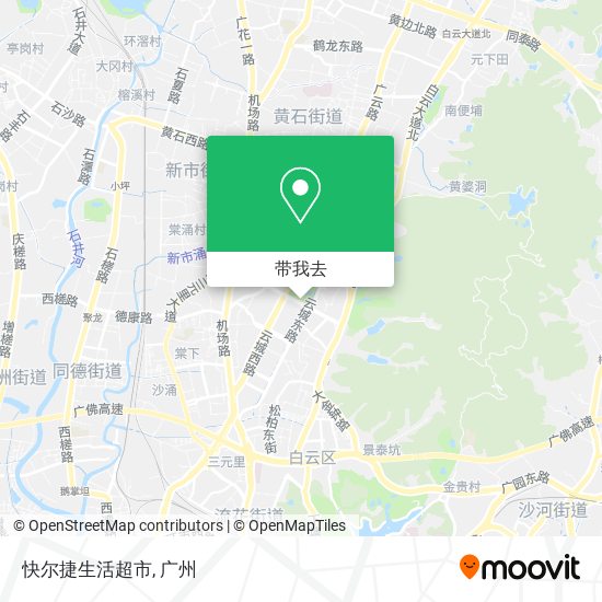 快尔捷生活超市地图