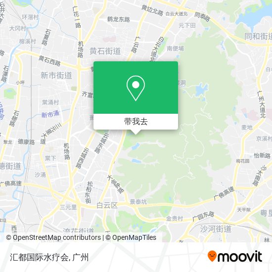 汇都国际水疗会地图