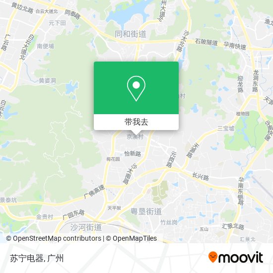 苏宁电器地图