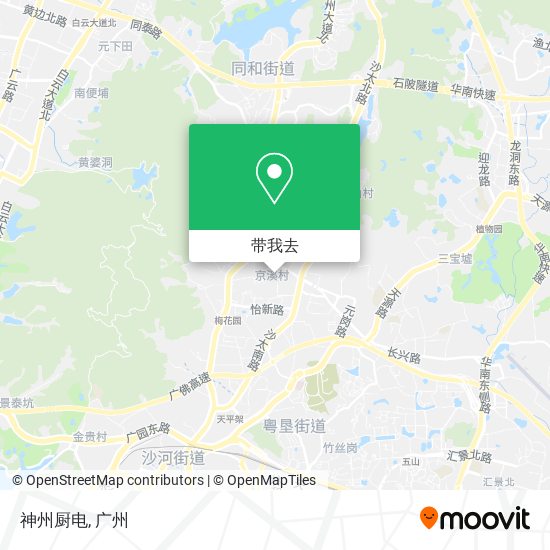神州厨电地图