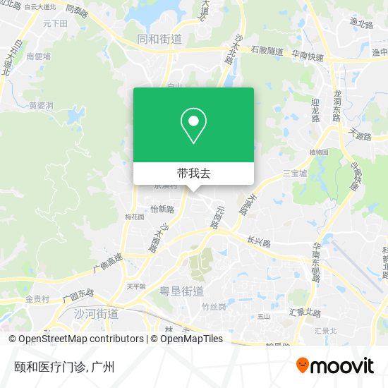 颐和医疗门诊地图