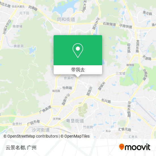 云景名都地图