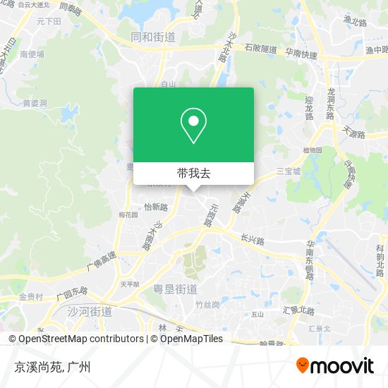 京溪尚苑地图