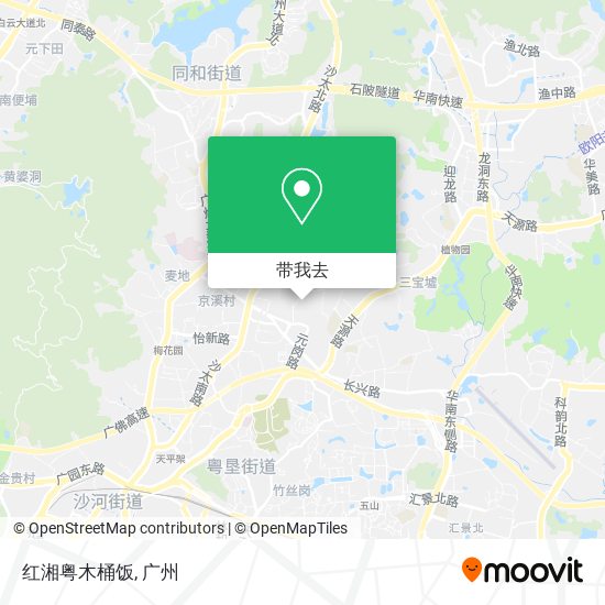 红湘粤木桶饭地图