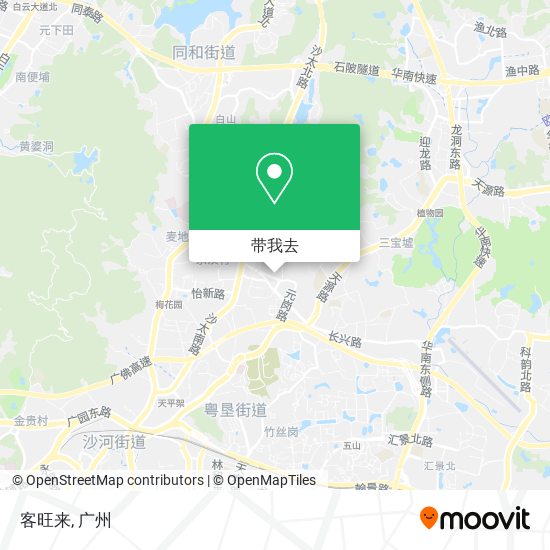 客旺来地图