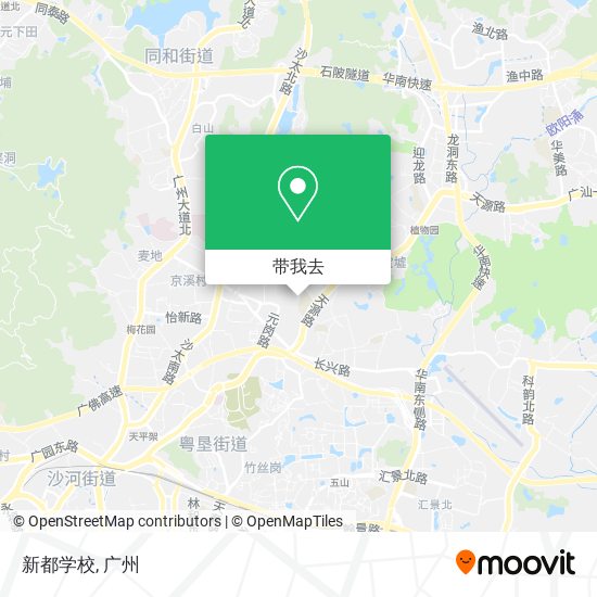 新都学校地图