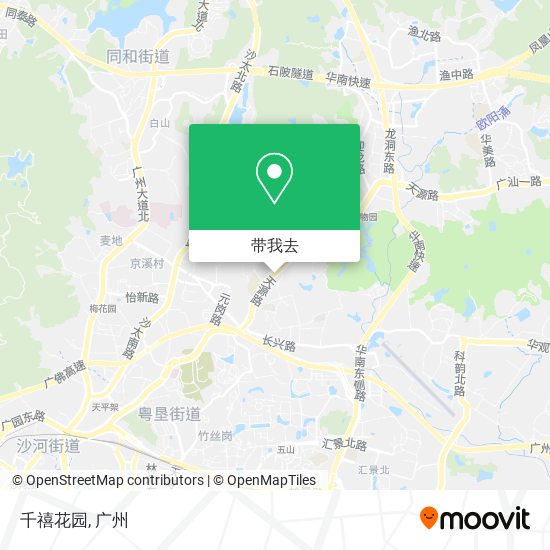 千禧花园地图