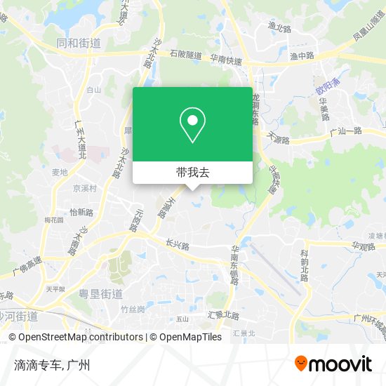 滴滴专车地图