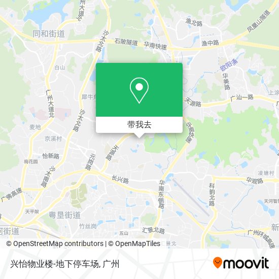 兴怡物业楼-地下停车场地图