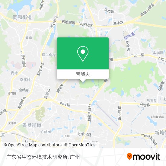 广东省生态环境技术研究所地图