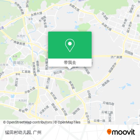 猛田村幼儿园地图
