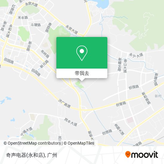 奇声电器(永和店)地图
