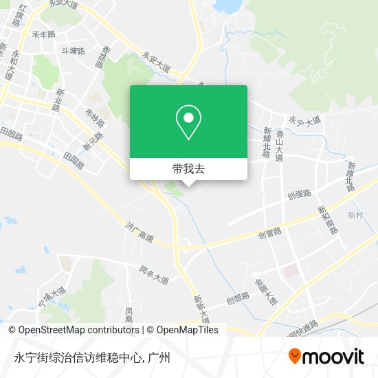 永宁街综治信访维稳中心地图