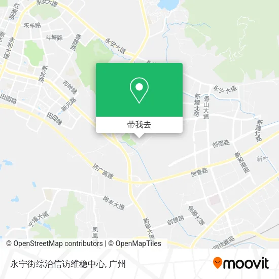 永宁街综治信访维稳中心地图