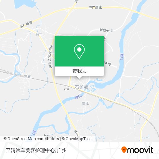 至清汽车美容护理中心地图