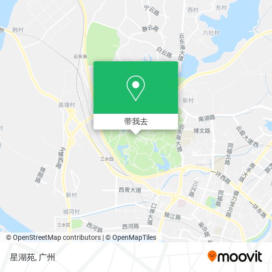 星湖苑地图