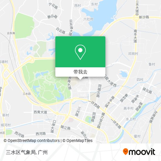 三水区气象局地图