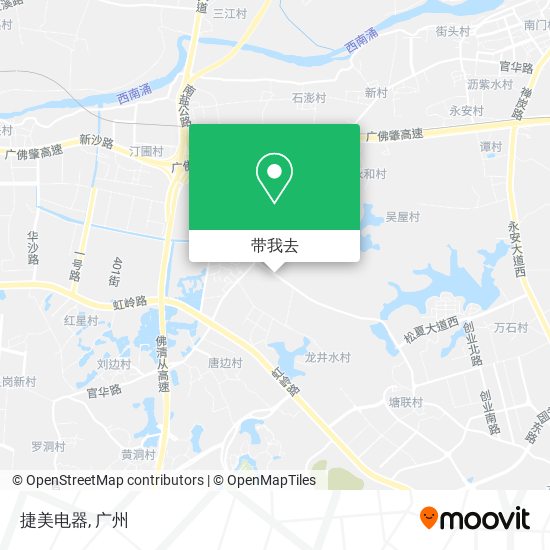 捷美电器地图