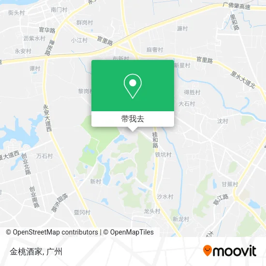 金桃酒家地图