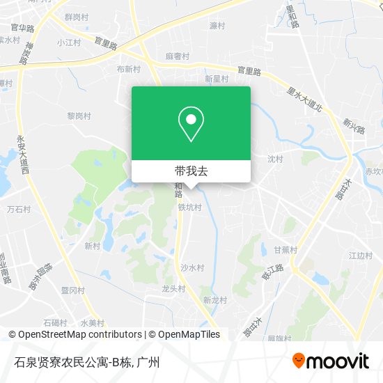 石泉贤寮农民公寓-B栋地图