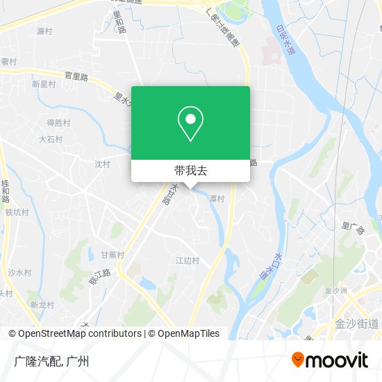 广隆汽配地图