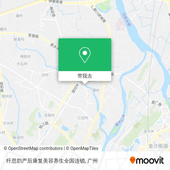 纤思韵产后康复美容养生全国连锁地图