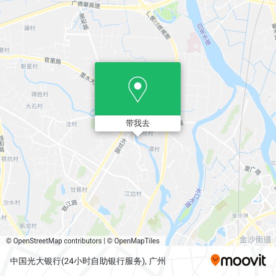 中国光大银行(24小时自助银行服务)地图