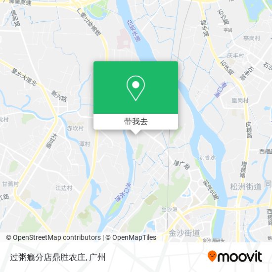 过粥瘾分店鼎胜农庄地图