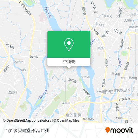 百姓缘贝健堂分店地图