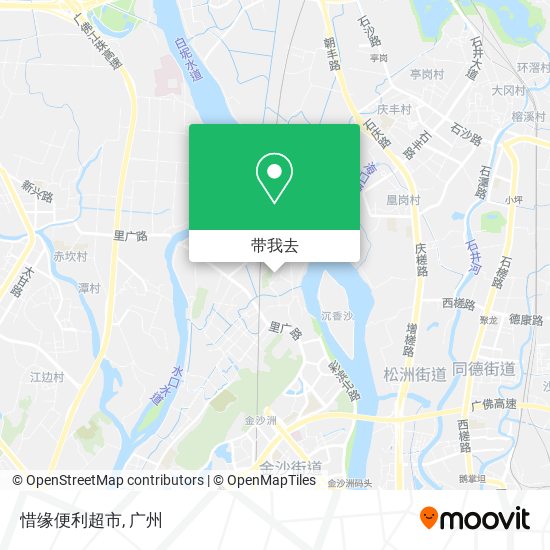 惜缘便利超市地图