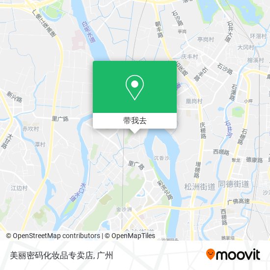 美丽密码化妆品专卖店地图