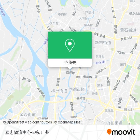 嘉忠物流中心-E栋地图